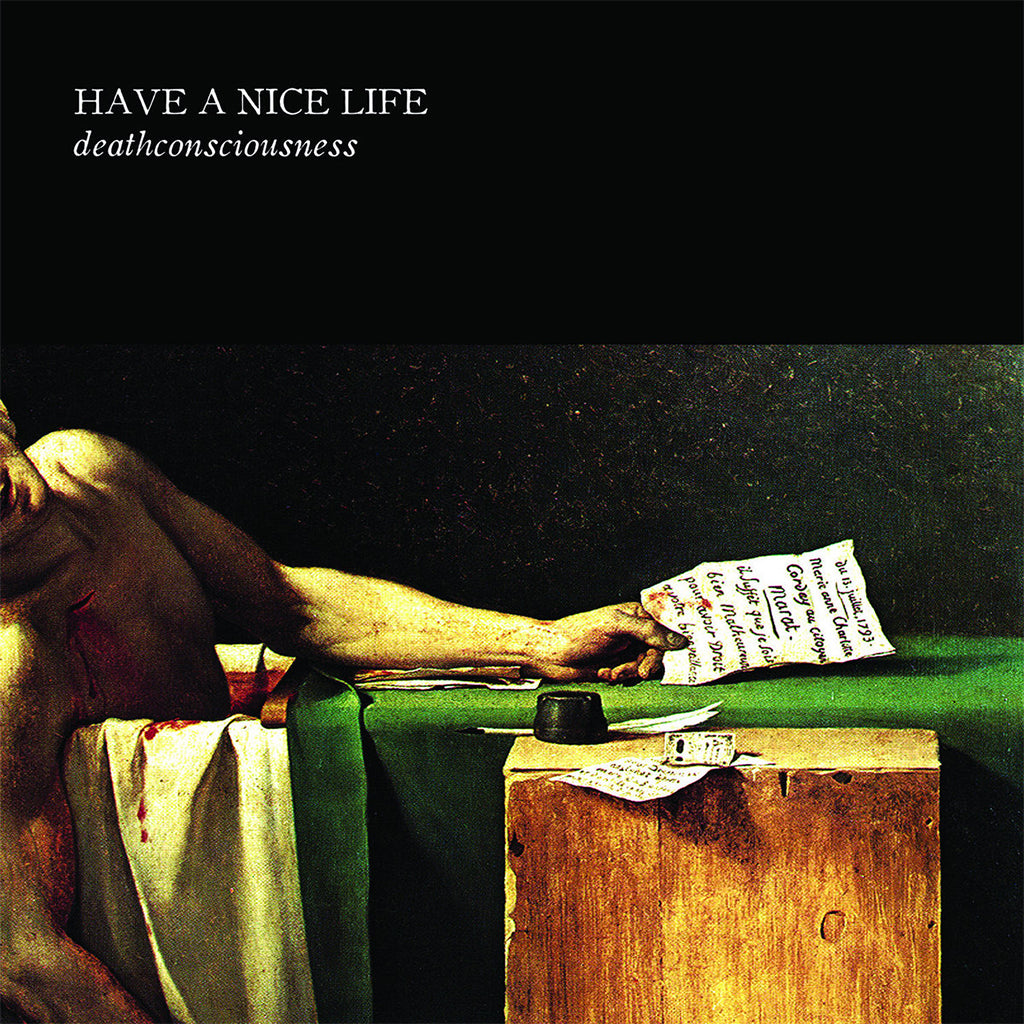 HAVE A NICE LIFE - Deathconsciousness (Repress with 75-page Zine) - 2LP - Vinyl [MAR 8]