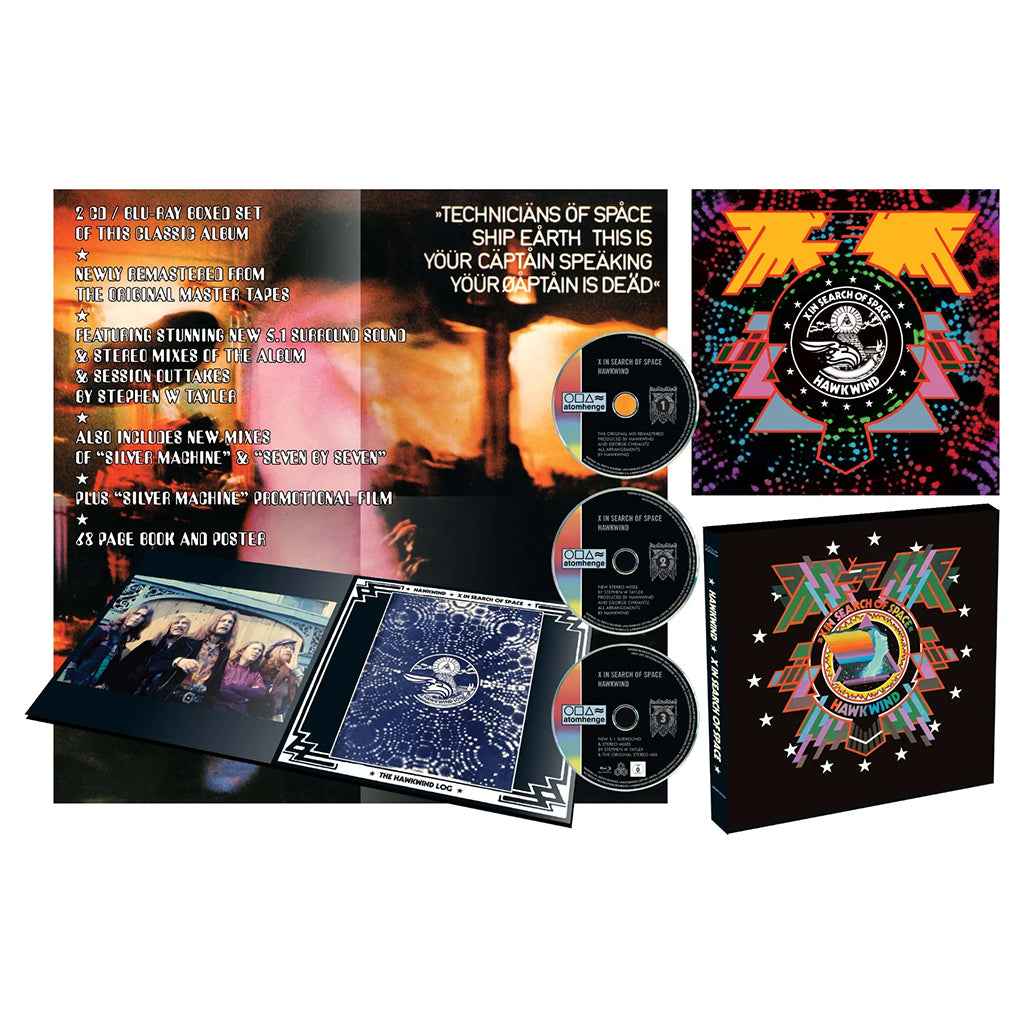 HAWKWIND - In Search Of Space - 2CD/Blu-ray Box Set [AUG 30]