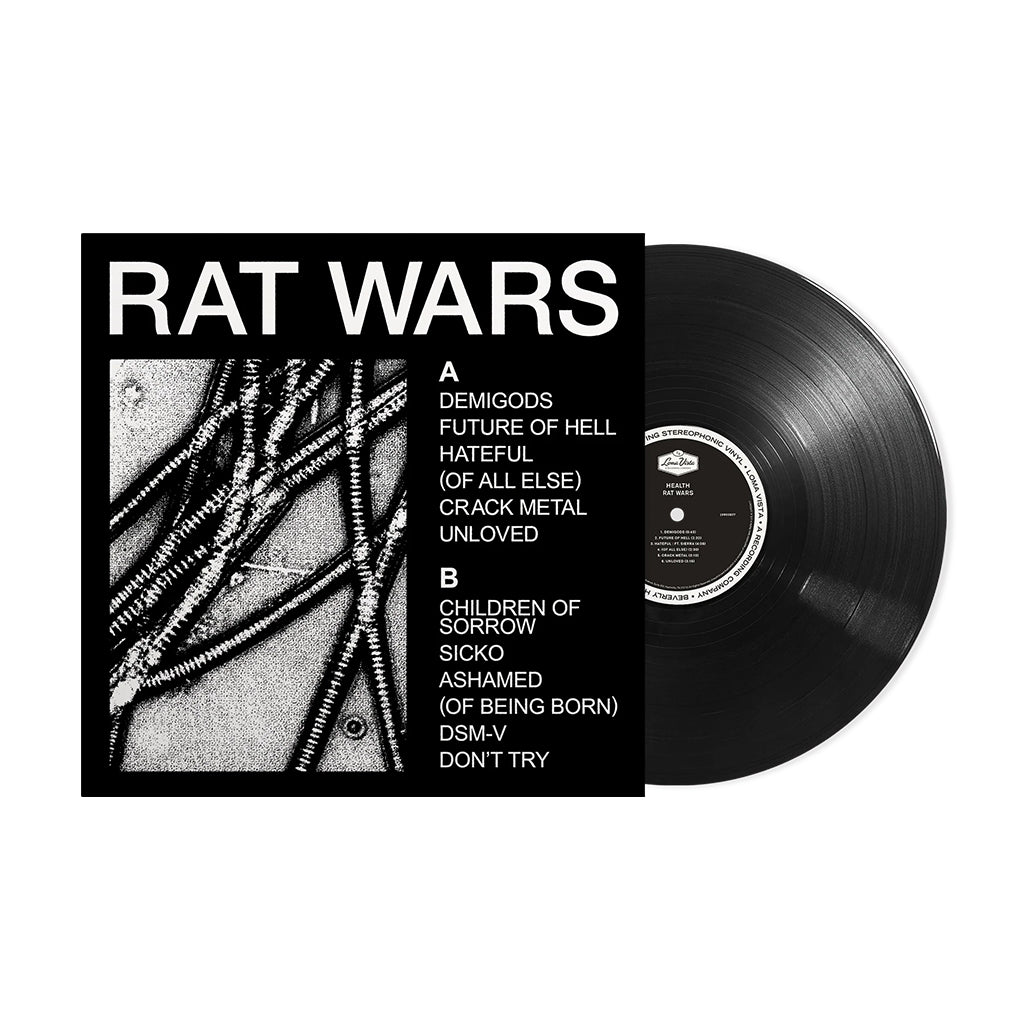 HEALTH - Rat Wars - LP - Black Vinyl [FEB 16]