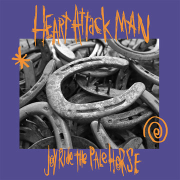 HEART ATTACK MAN - Joyride The Pale Horse - LP - Orange and Violet Vinyl