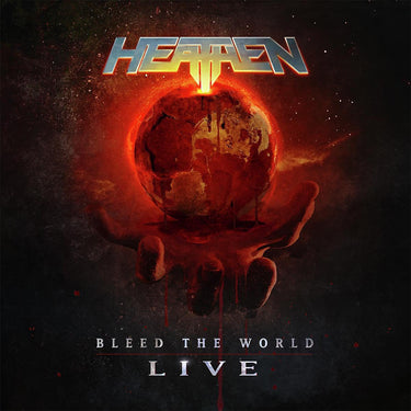 HEATHEN - Bleed The World: Live - LP - Transparent Red Vinyl