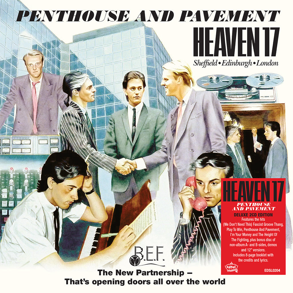 HEAVEN 17 - Penthouse And Pavement (Deluxe Edition) - Gatefold 2CD