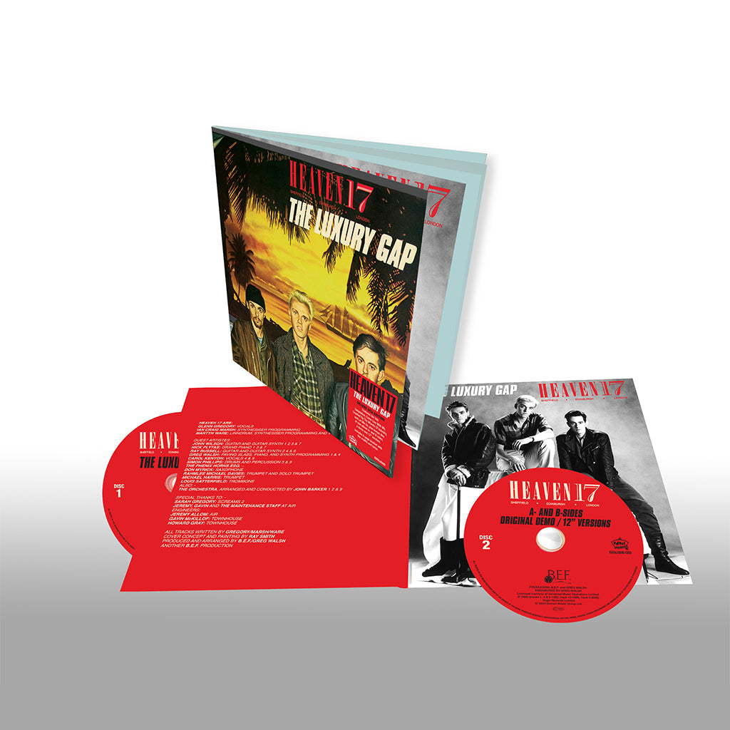 HEAVEN 17 - The Luxury Gap (Deluxe Edition) - Gatefold 2CD