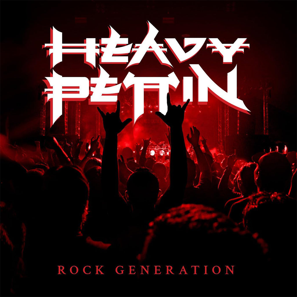 HEAVY PETTIN - Rock Generation - LP - Red Vinyl [OCT 24]
