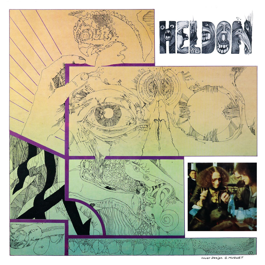 HELDON - Electronique Guerilla (Heldon I) [50th Anniversary] - LP - Blue Vinyl [MAR 1]