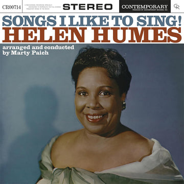 HELEN HUMES - Song I Like To Sing (Contemporary Records Acoustic Sound Series) - LP - Deluxe 180g Vinyl [JAN 24]