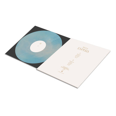 HELIOS - Espera - LP - 'Beryl' (Blue & Beige Marble) Vinyl