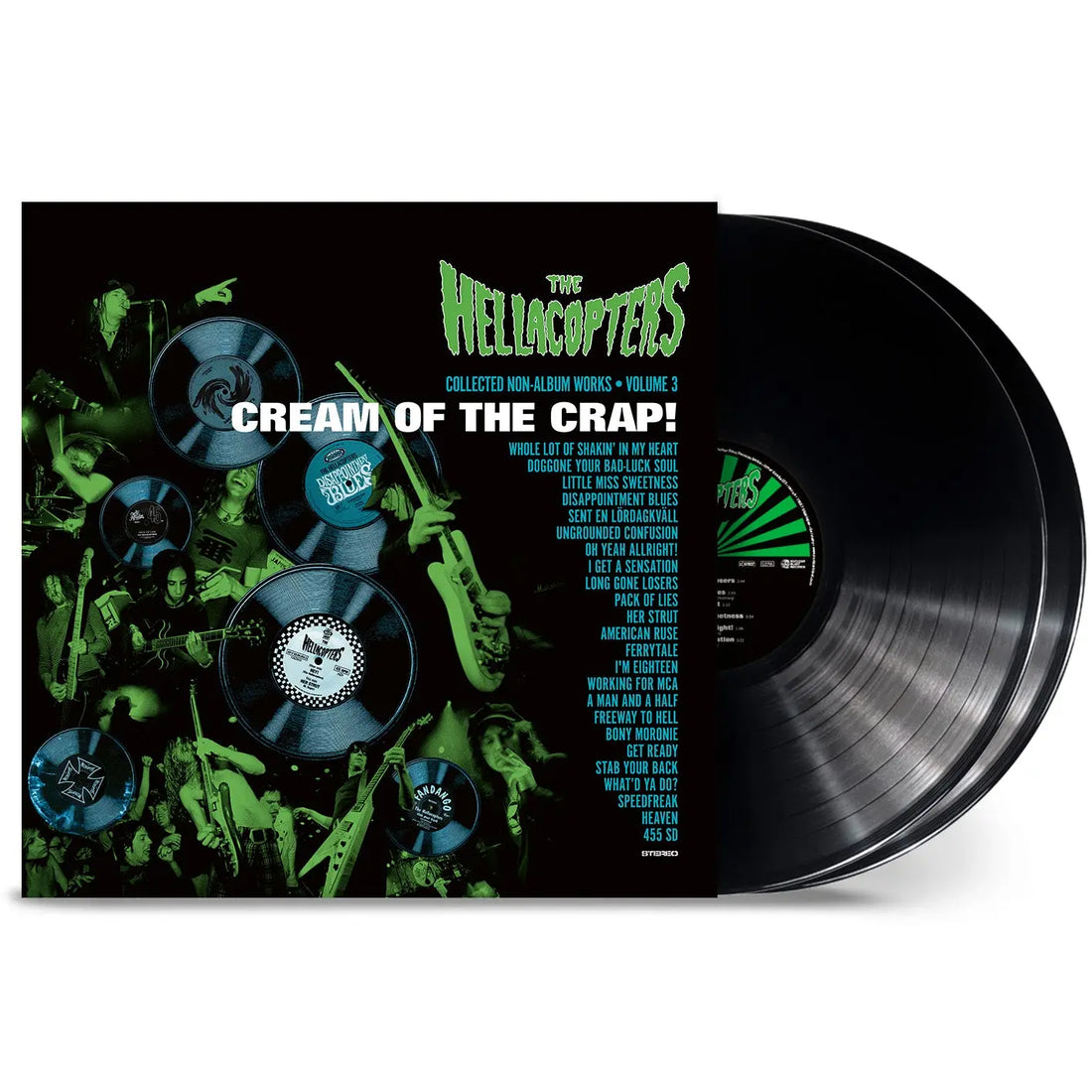 THE HELLACOPTERS - Cream Of The Crap! Collected Non-Album Works • Volume 3 (w/ Poster) - 2LP - Black Vinyl [FEB 13]
