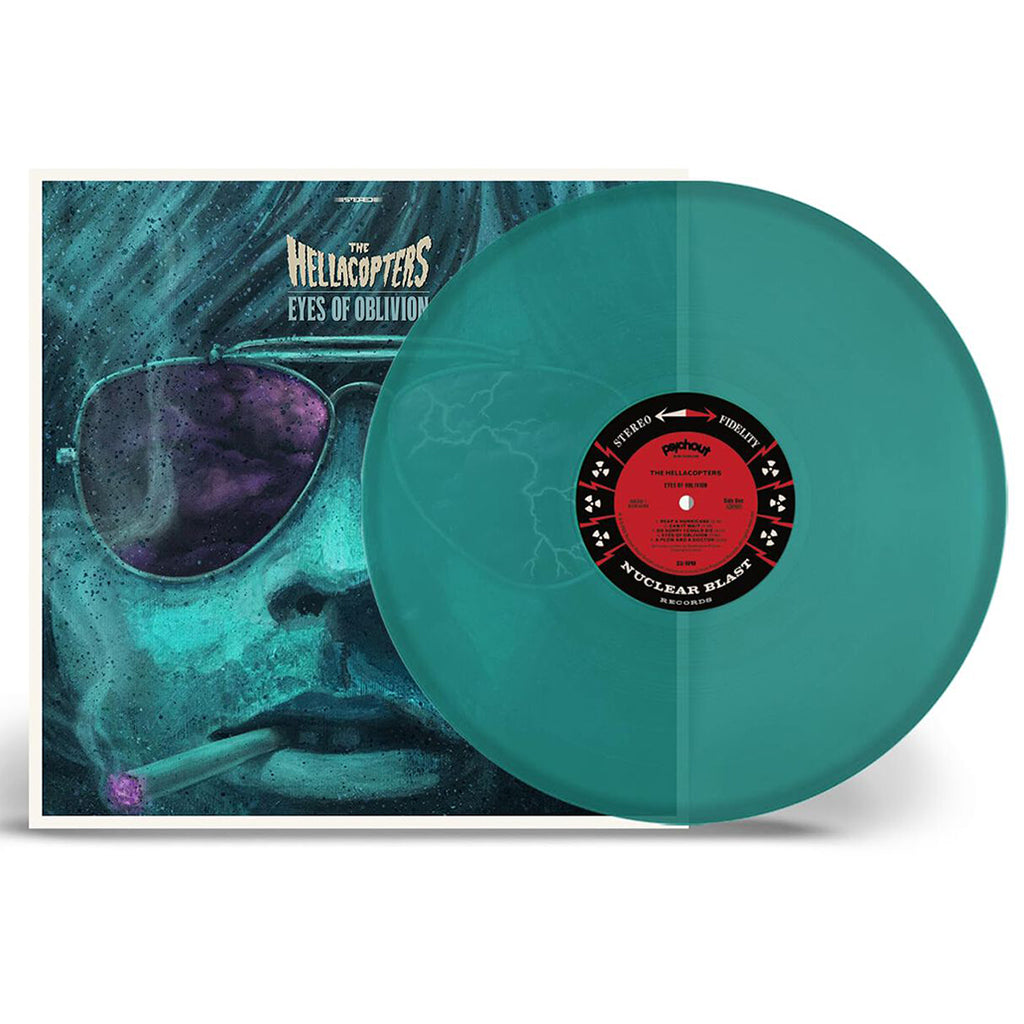 THE HELLACOPTERS - Eyes of Oblivion (2024 Reissue) - LP - Transparent Petrol Coloured Vinyl