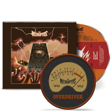 THE HELLACOPTERS - Overdriver (with Patch + 2 bonus tracks) - Digipack CD [JAN 31]