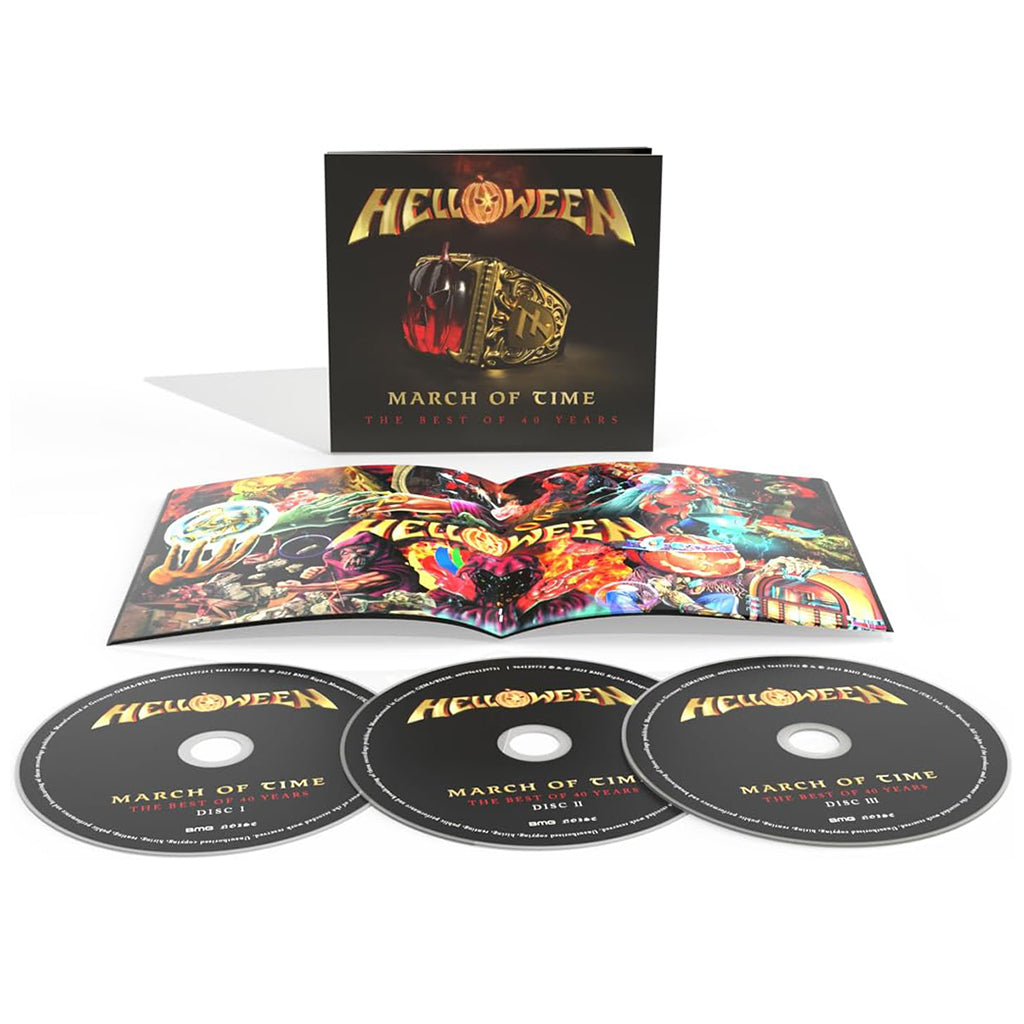 HELLOWEEN - March Of Time (The Best of 40 Years) - 3CD Anthology [MAR 28]