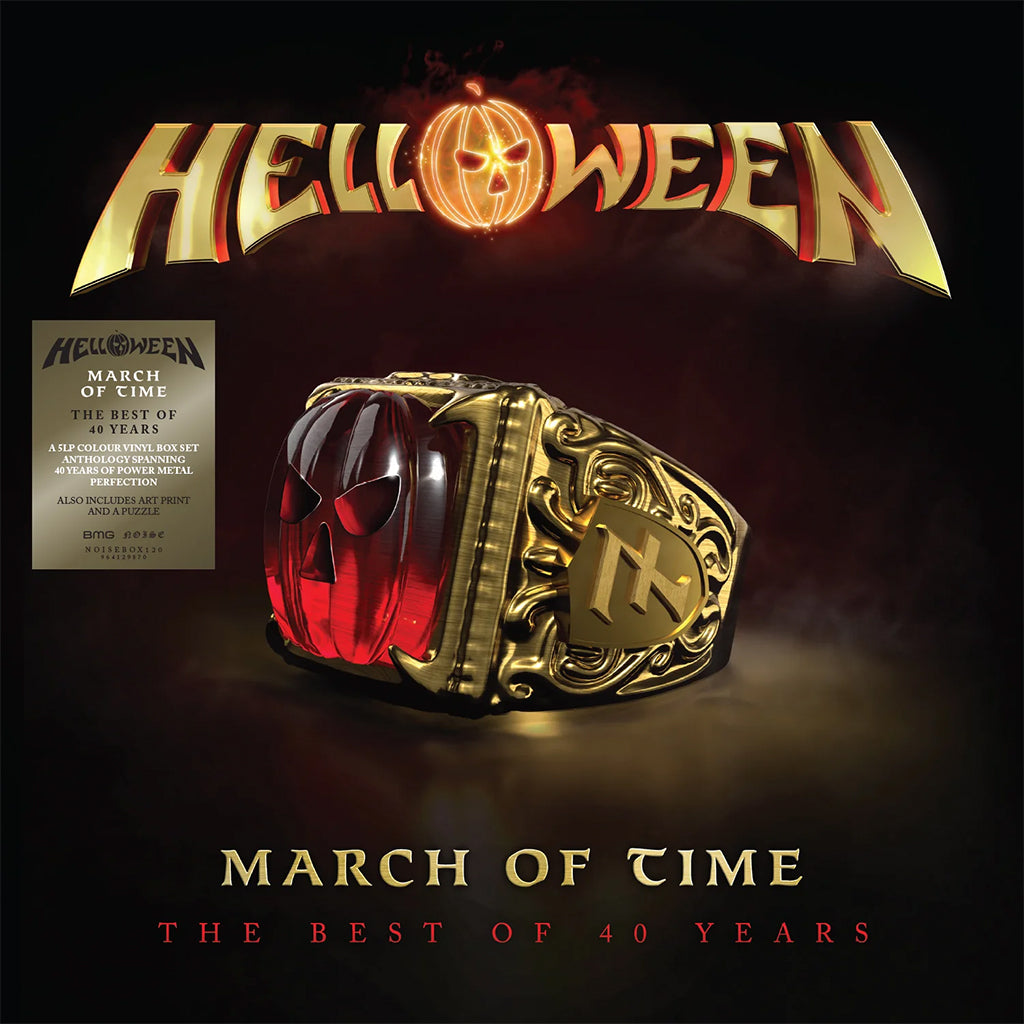 HELLOWEEN - March Of Time (The Best of 40 Years) - 5LP - Red Vinyl Box Set [MAR 28]