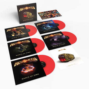 HELLOWEEN - March Of Time (The Best of 40 Years) - 5LP - Red Vinyl Box Set [MAR 28]