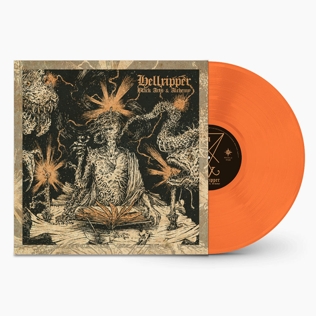 HELLRIPPER - Black Arts & Alchemy (2024 Reissue) - 12'' EP - Orange Vinyl