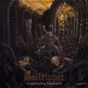 HELLRIPPER - Coagulating Darkness (Repress) - LP - Gold Vinyl