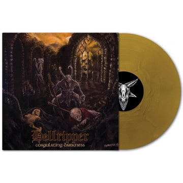 HELLRIPPER - Coagulating Darkness (Repress) - LP - Gold Vinyl