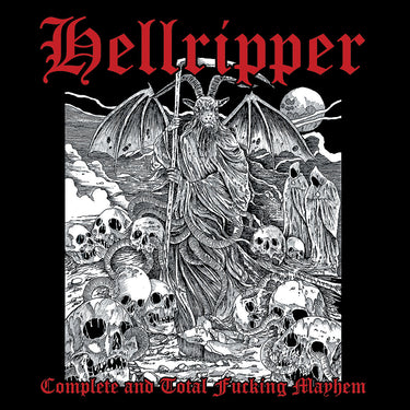 HELLRIPPER - Complete And Total Fucking Mayhem (Reissue) - LP - White Vinyl