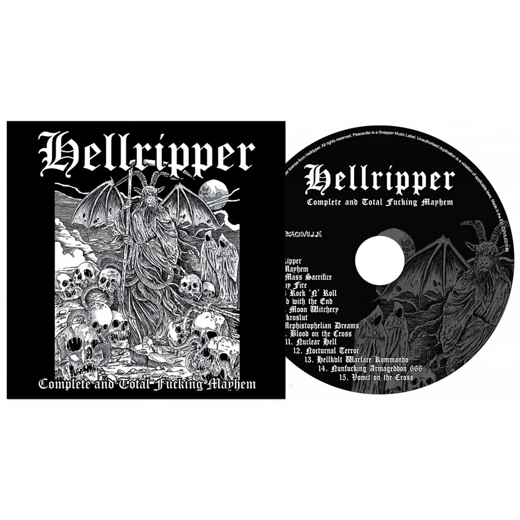 HELLRIPPER - Complete And Total Fucking Mayhem (Reissue) - CD [NOV 1]