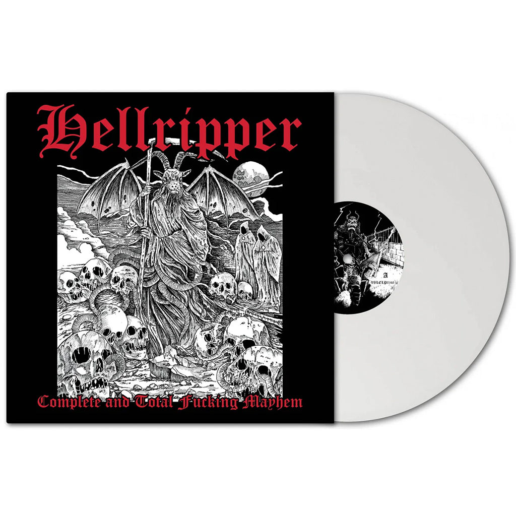 HELLRIPPER - Complete And Total Fucking Mayhem (Reissue) - LP - White Vinyl