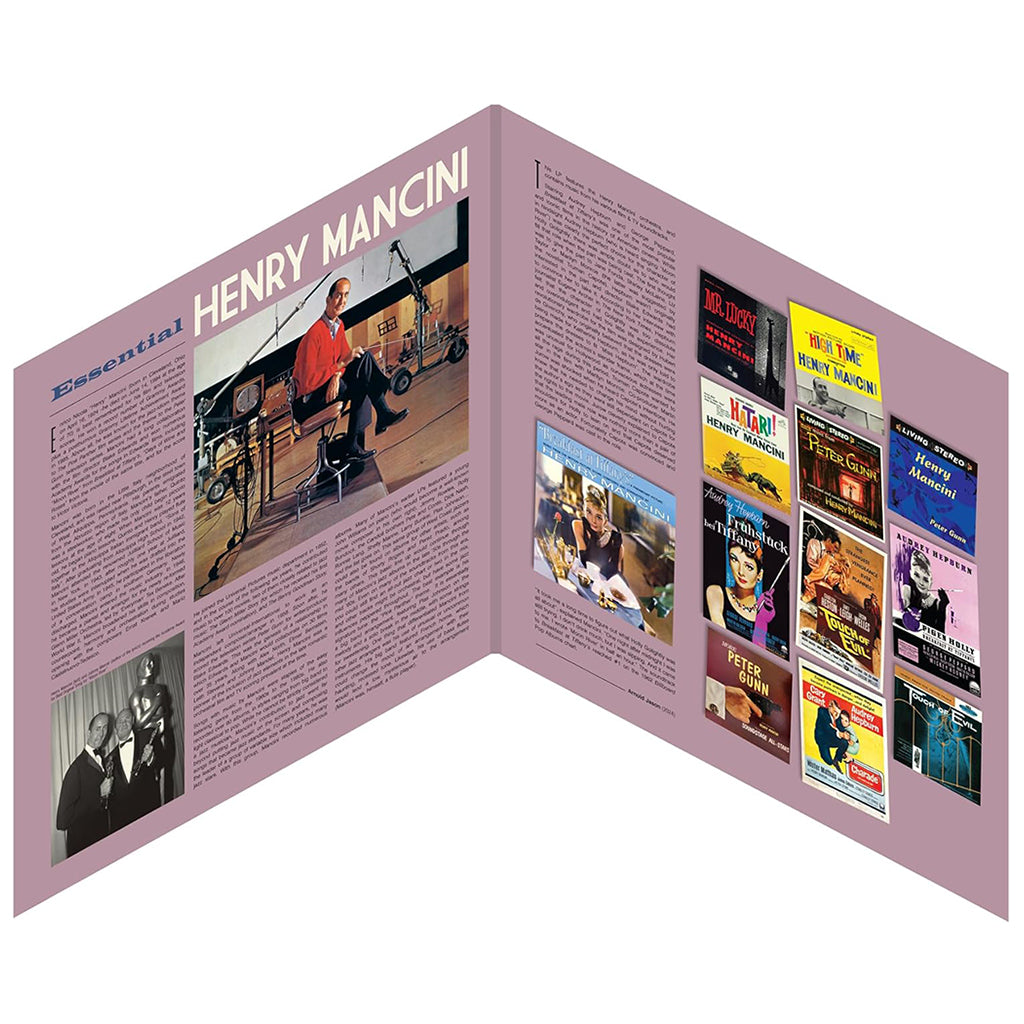HENRY MANCINI - Essential Henry Mancini - LP - Deluxe Gatefold 180g Vinyl [JUL 12]