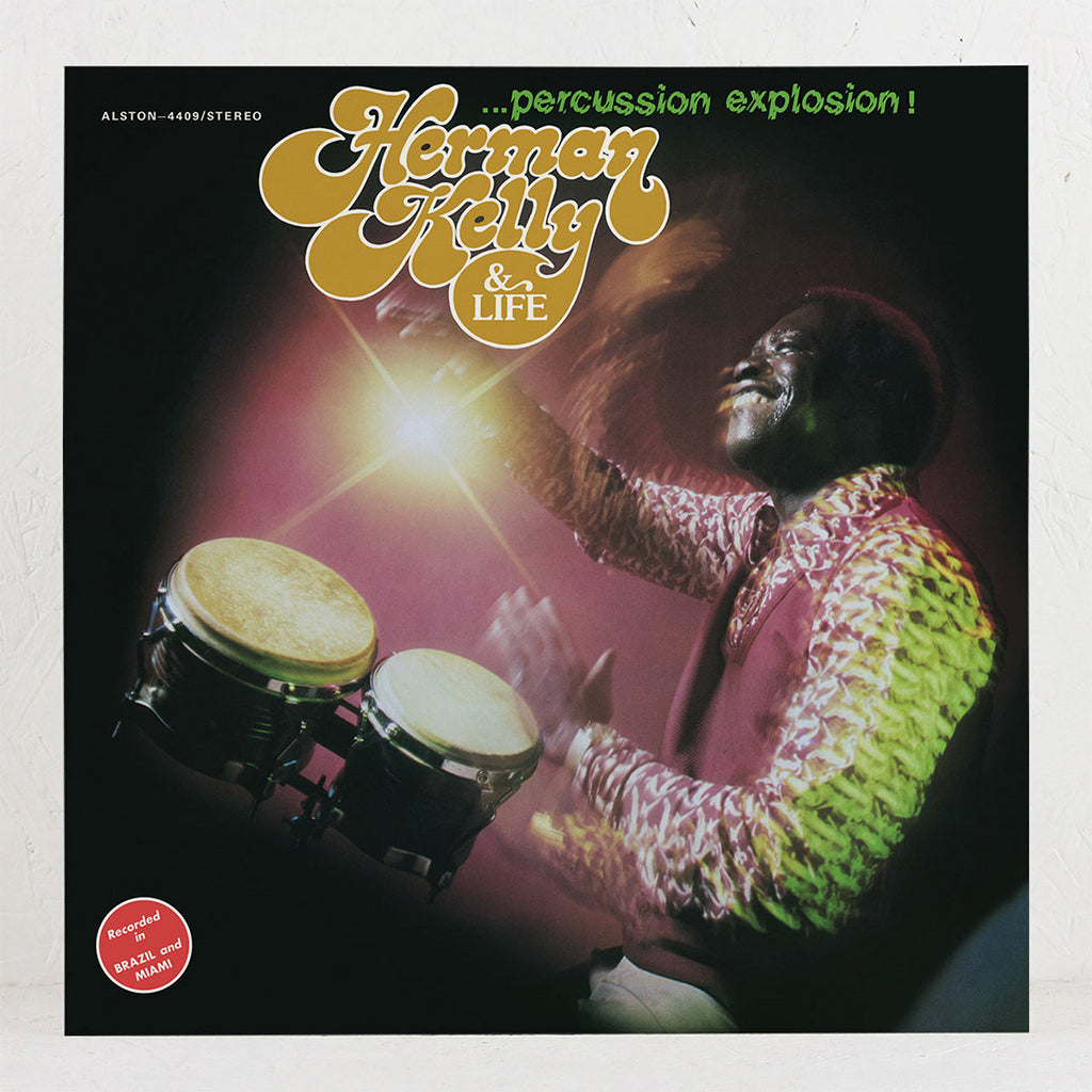HERMAN KELLY and LIFE - Percussion Explosion! (Mr Bongo Reissue) - CD [MAR 7]