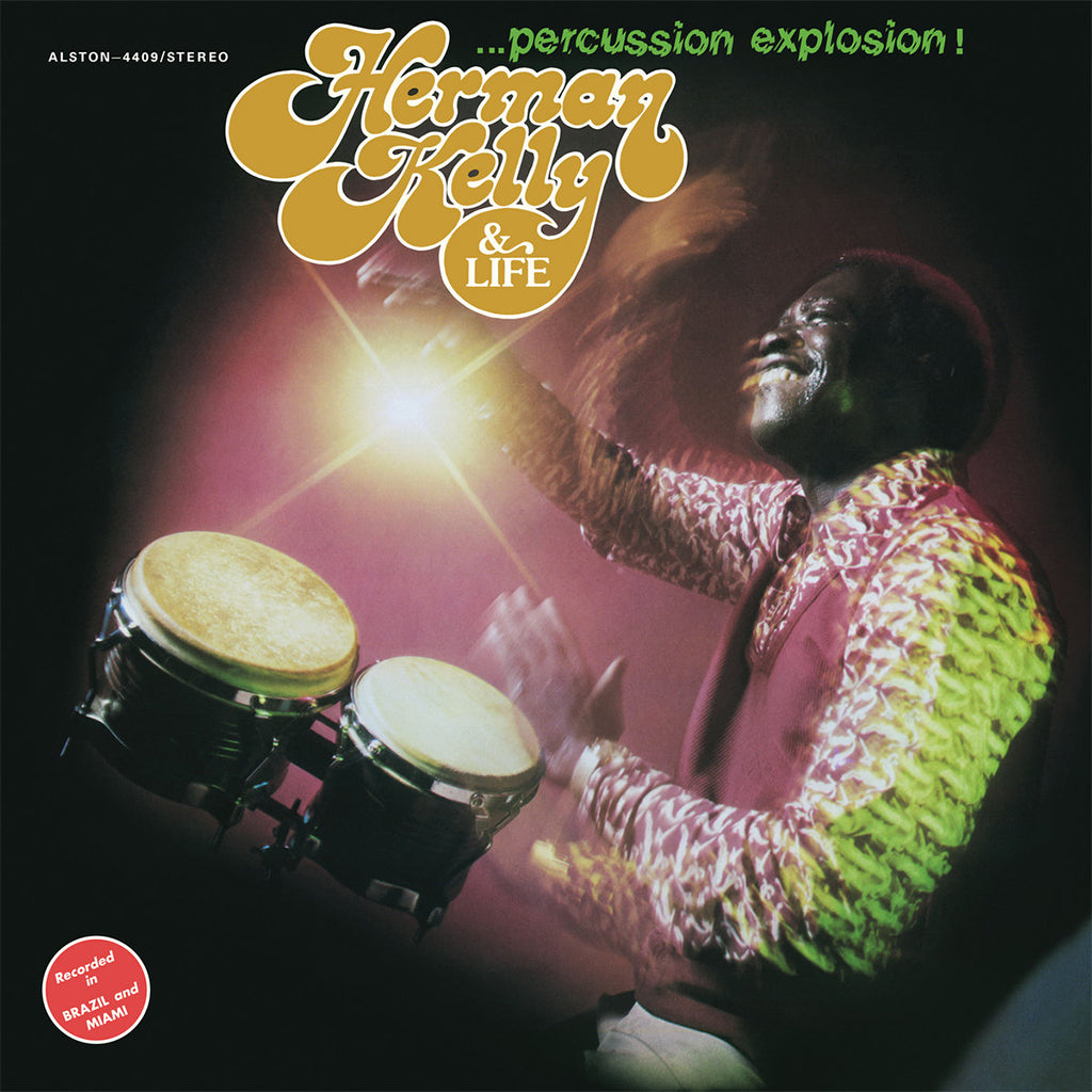 HERMAN KELLY & LIFE - Percussion Explosion! (Mr Bongo Reissue) - LP - Vinyl