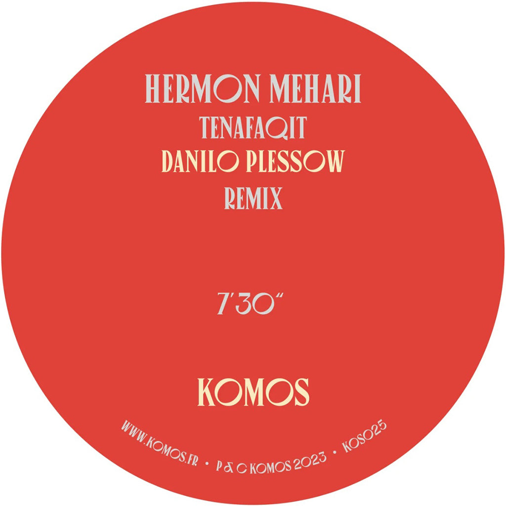 HERMON MEHARI / CHEICK TIDIANE - Tenafaqit (Danilo Plessow Remix) / Motherless Child (Angel Bat Dawid Mothership Child Sankofa Remix) - 12'' - Vinyl [SEP 22]