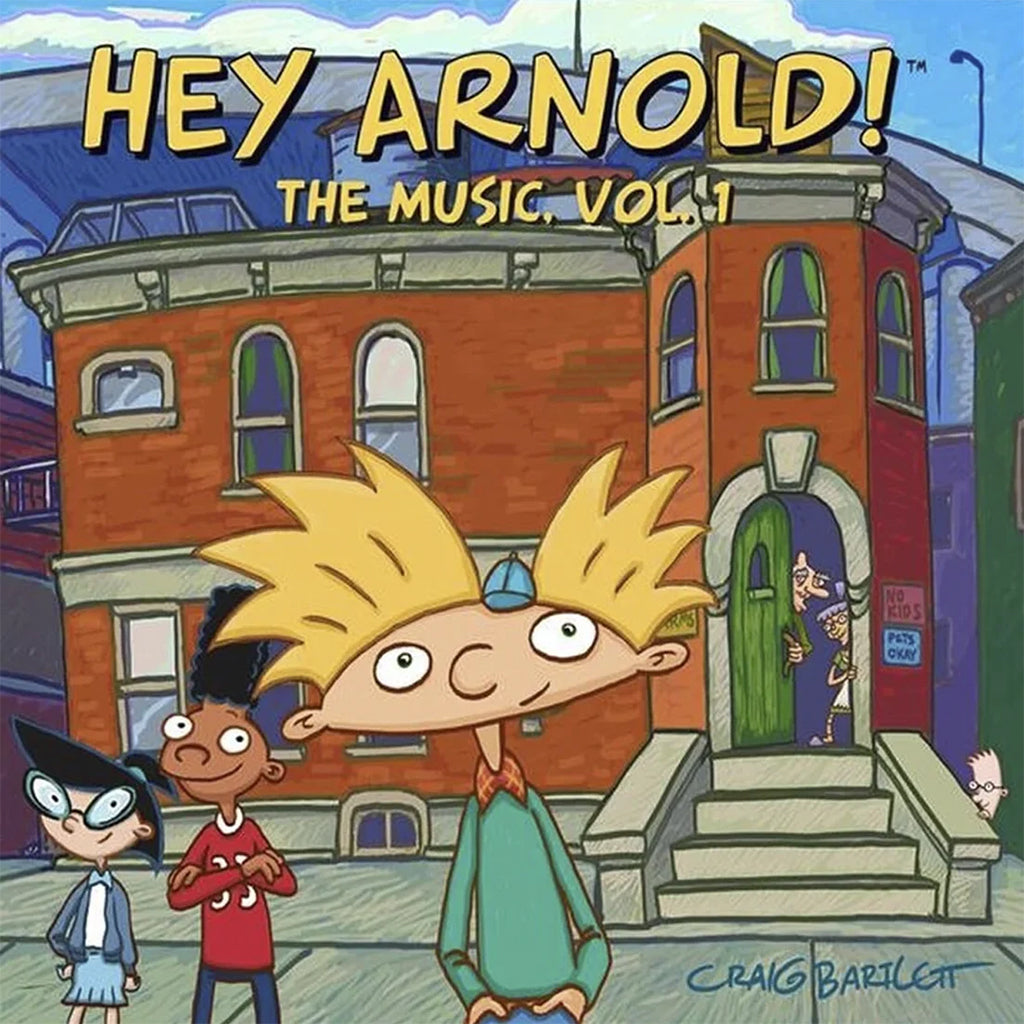 JIM LANG - Hey Arnold! The Music Vol. 1 - LP - Clear w/ Yellow & Blue Splatter Vinyl [DEC 19]
