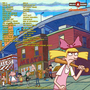 JIM LANG - Hey Arnold! The Music Vol. 1 - LP - Clear w/ Yellow & Blue Splatter Vinyl [DEC 19]