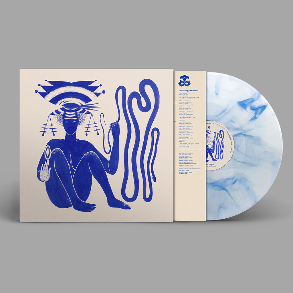 HIATUS KAIYOTE - Love Heart Cheat Code - LP - Blue and White Marbled Vinyl