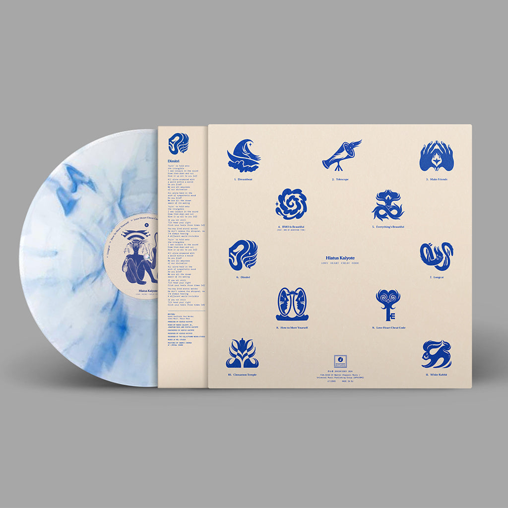 HIATUS KAIYOTE - Love Heart Cheat Code - LP - Blue and White Marbled Vinyl [JUN 28]