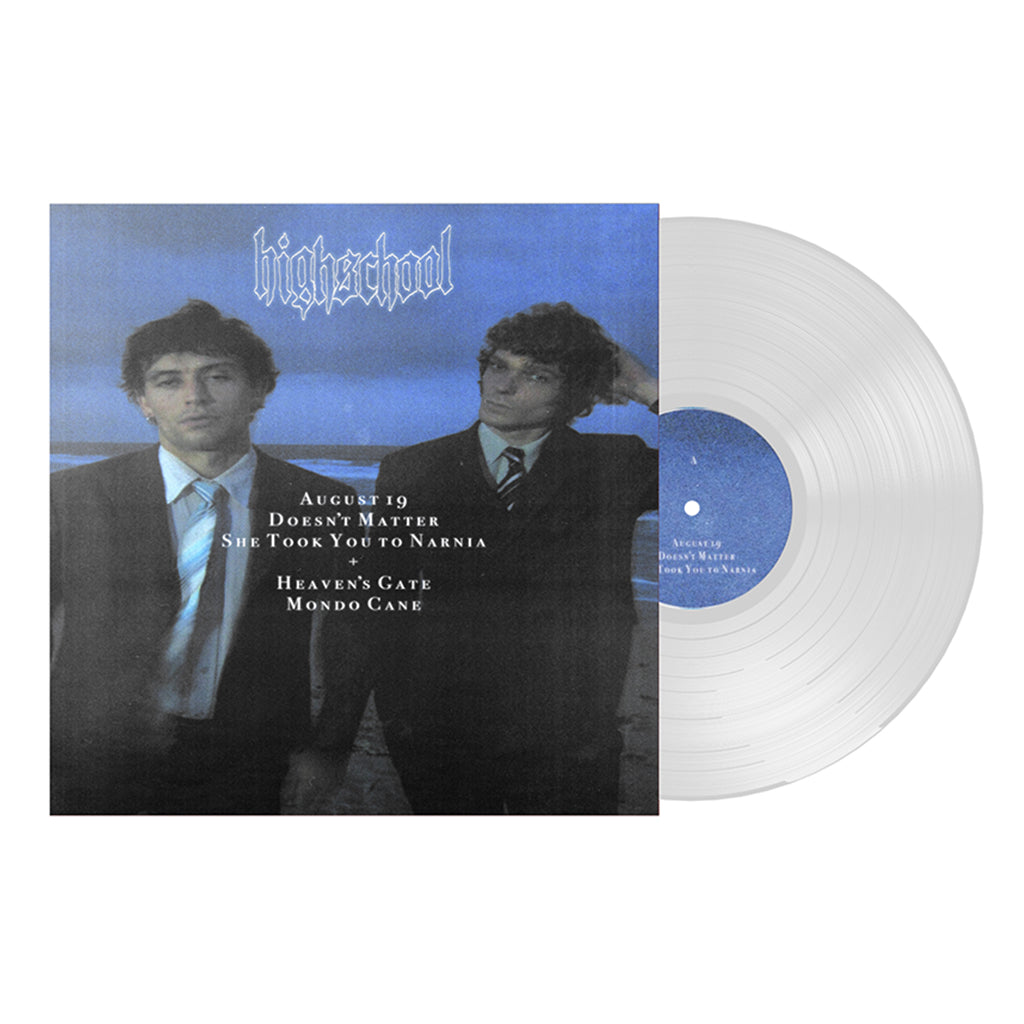 HighSchool - Accelerator - 12'' EP - Transparent Clear Vinyl