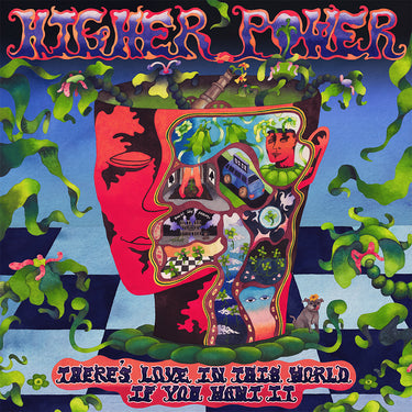 HIGHER POWER - There's Love In This World If You Want It - LP - Purple Vinyl
