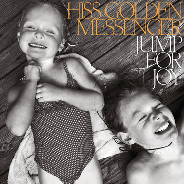 HISS GOLDEN MESSENGER - Jump For Joy (with Fold-out Newsprint Poster) - LP - Orange & Black Swirl Vinyl