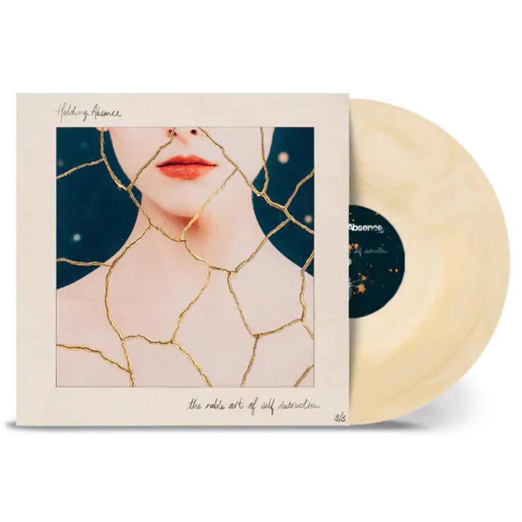 HOLDING ABSENCE - The Noble Art Of Self Destruction - LP - White / Gold Galaxy Vinyl