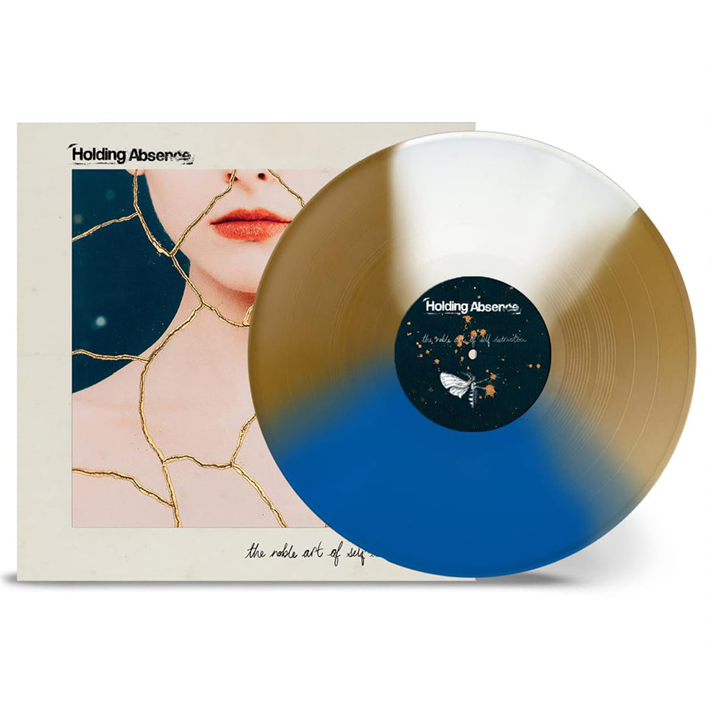 HOLDING ABSENCE - The Noble Art Of Self Destruction - LP - White / Mid-Blue / Gold Vinyl [AUG 25]