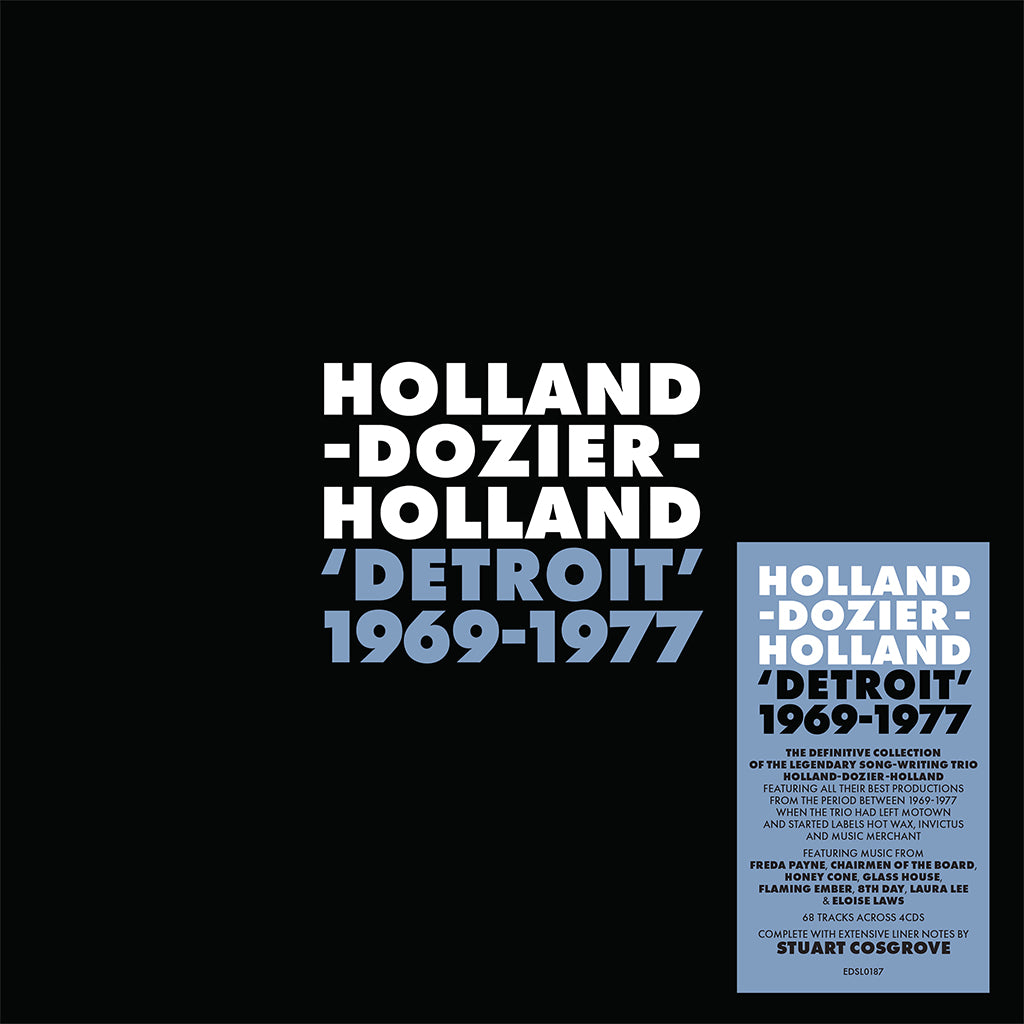 VARIOUS - Holland-Dozier-Holland Anthology: Detroit 1969 – 1977 (with 32-page Booklet) - Gatefold 4CD Set [APR 19]