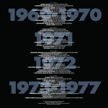 VARIOUS - Holland-Dozier-Holland Anthology: Detroit 1969 – 1977 (with 24-page booklet) - 4LP Vinyl Box Set