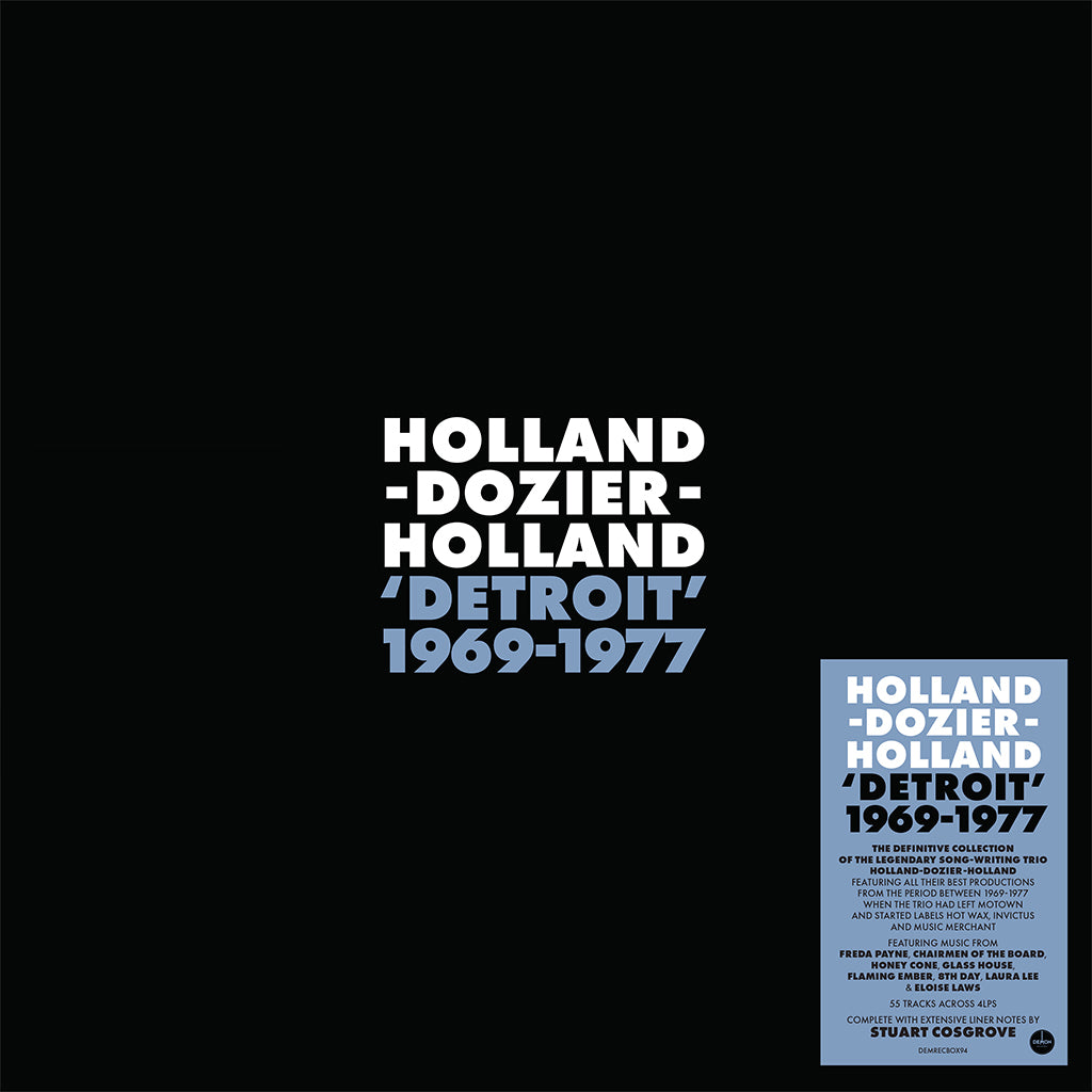 VARIOUS - Holland-Dozier-Holland Anthology: Detroit 1969 – 1977 (with 24-page booklet) - 4LP Vinyl Box Set [MAY 10]