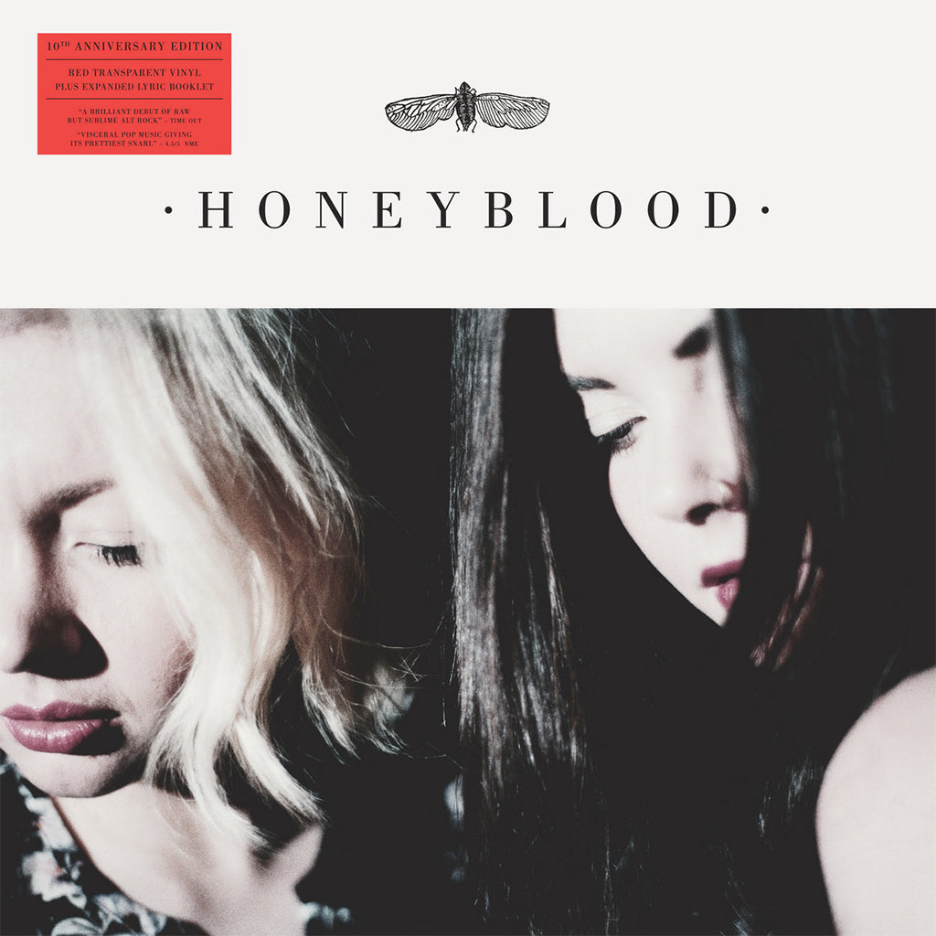 HONEYBLOOD - Honeyblood (10th Anniversary Edition) - LP - Transparent Blood Red Vinyl [JUN 28]