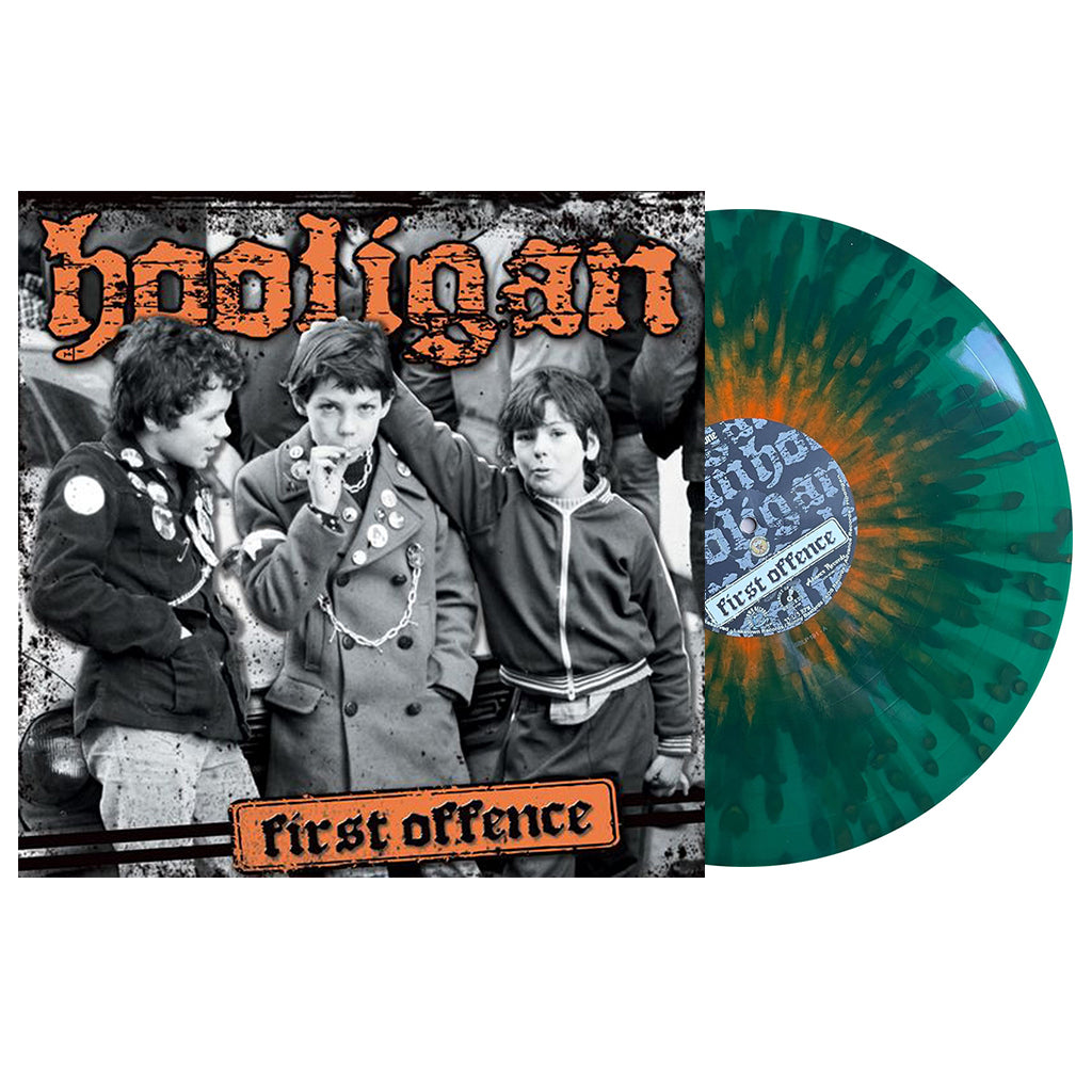 HOOLIGAN - First Offence - LP - 180g Irish Green / Orange Splatter Vinyl