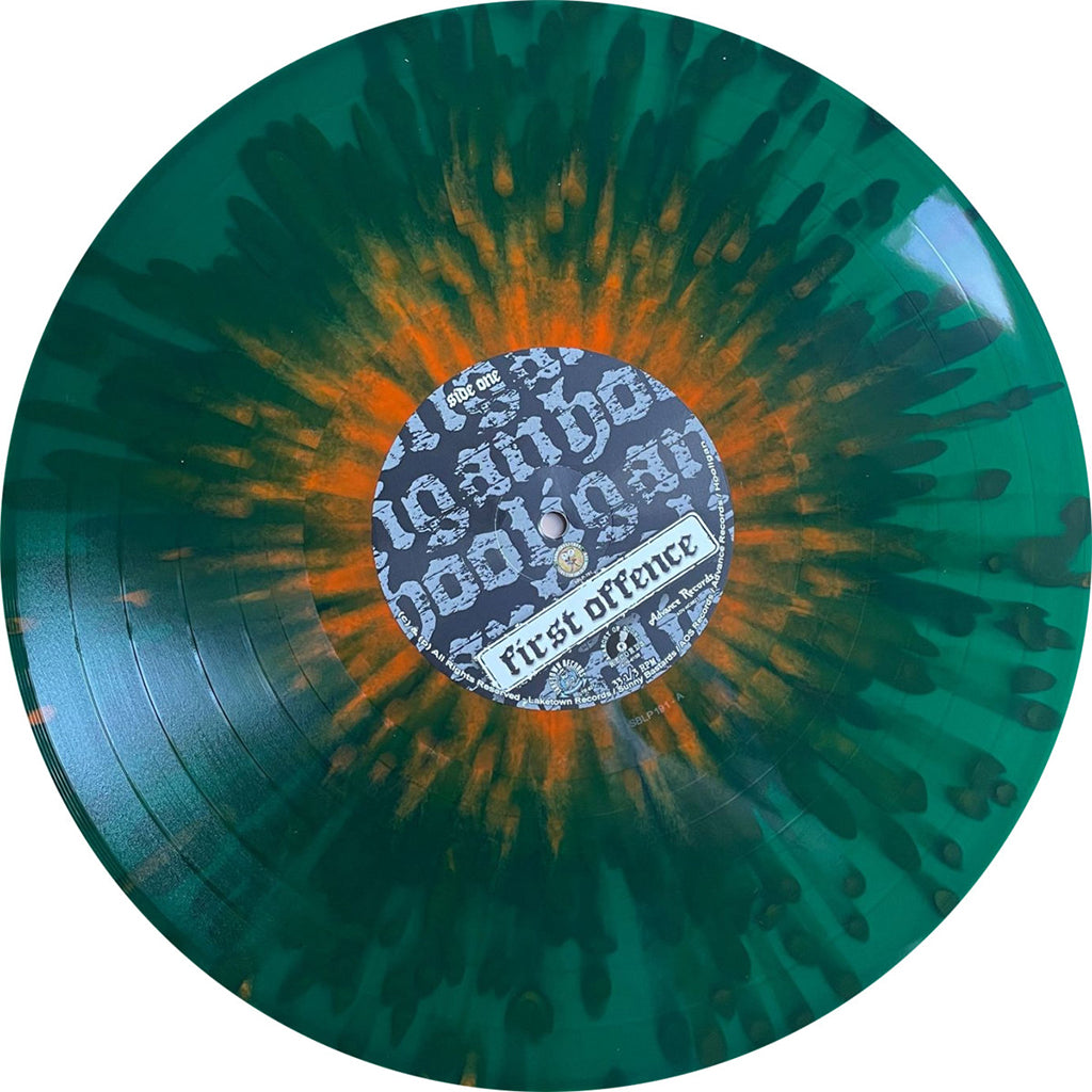 HOOLIGAN - First Offence - LP - 180g Irish Green / Orange Splatter Vinyl