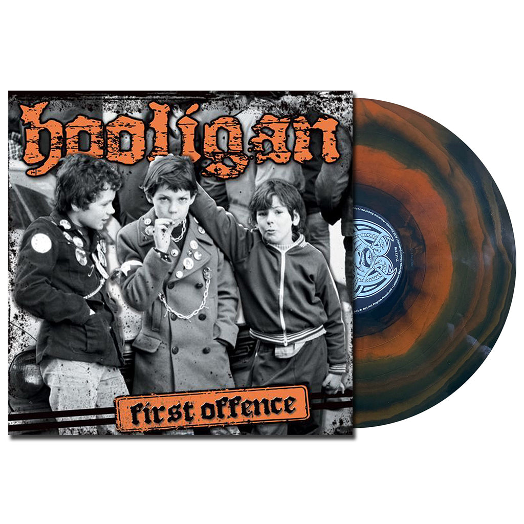 HOOLIGAN - First Offence - LP - 180g Orange with Black Swirl Vinyl