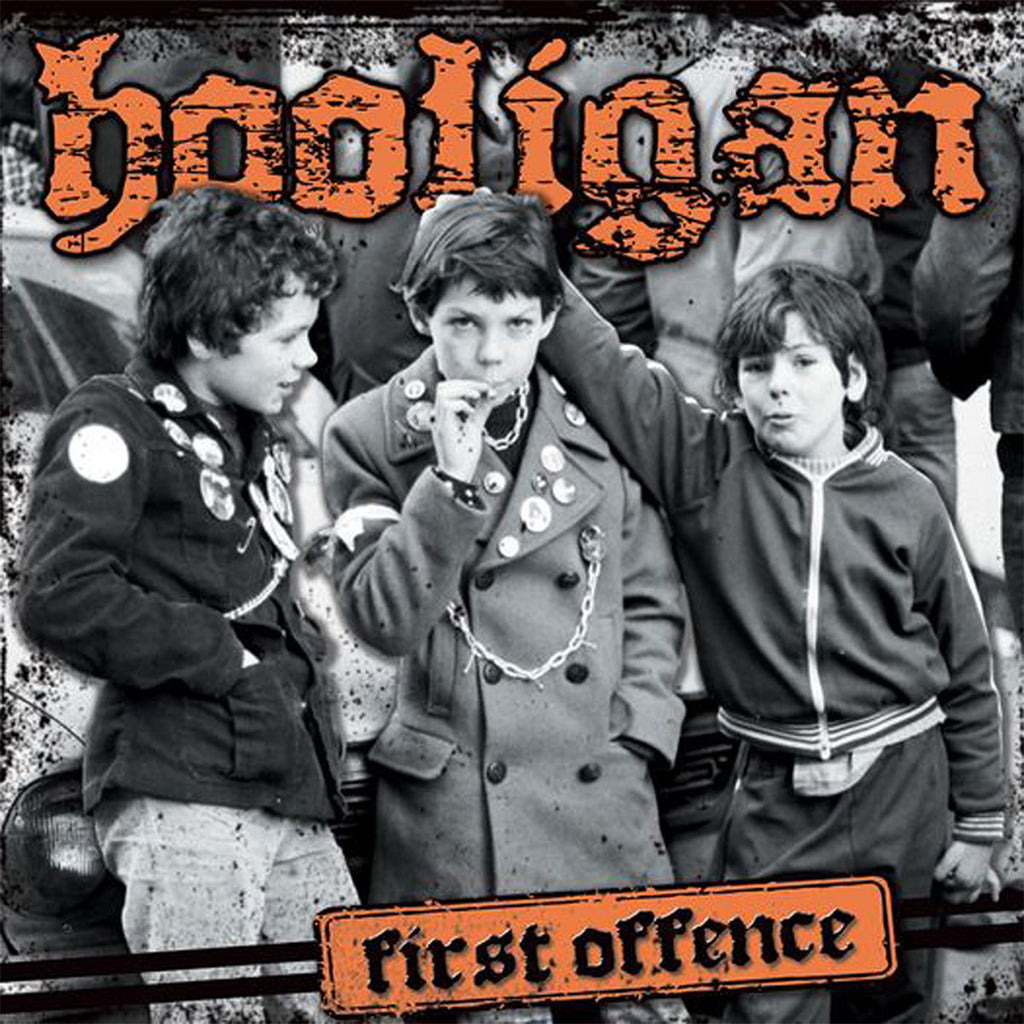 HOOLIGAN - First Offence - LP - 180g Orange with Black Swirl Vinyl