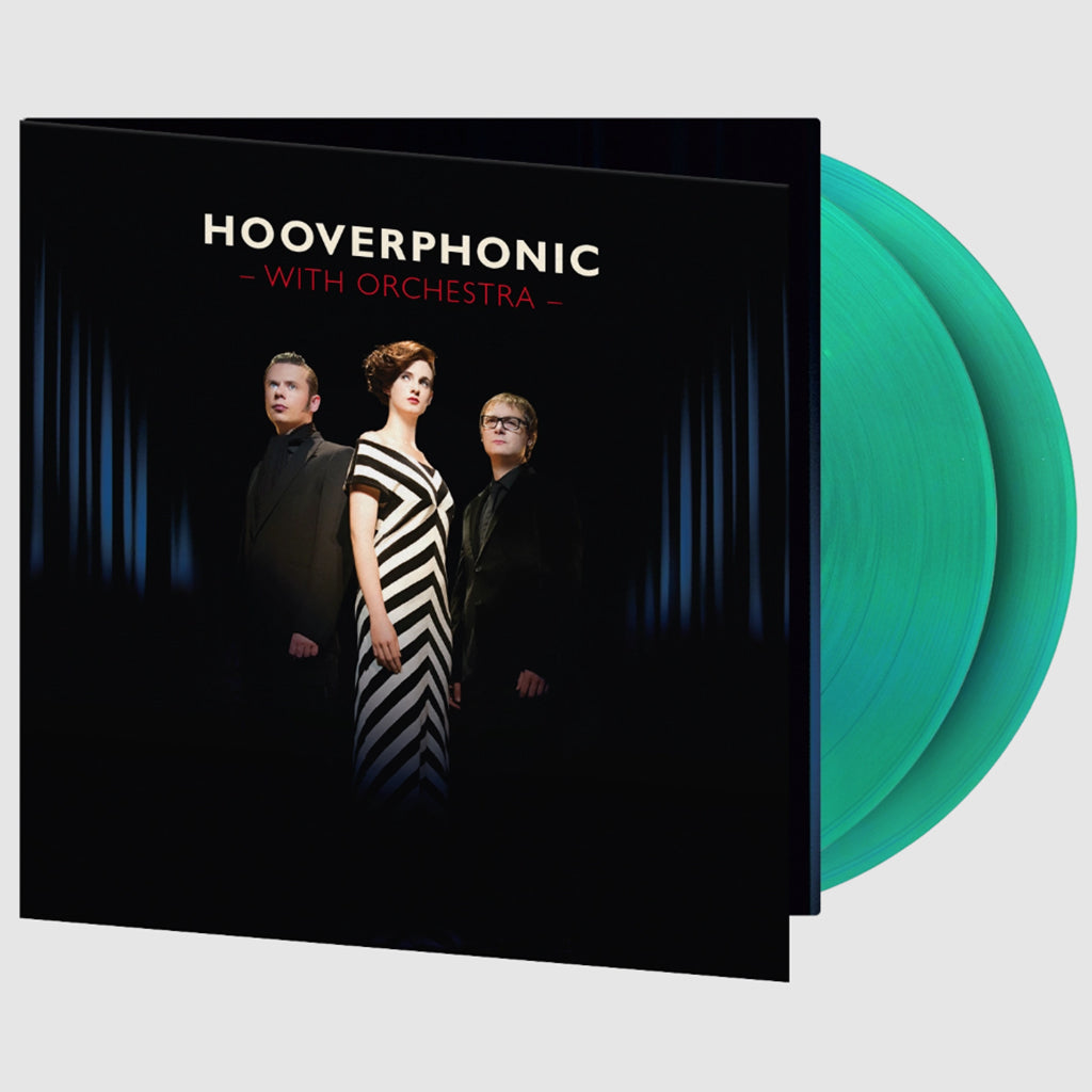 HOOVERPHONIC - With Orchestra Live [Repress] - 2LP - Deluxe 180g Translucent Green Colour Vinyl [NOV 28]