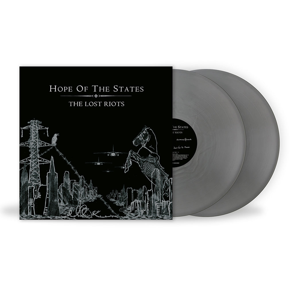 HOPE OF THE STATES - The Lost Riots (National Album Day 2025) - 2LP - Silver Colour Vinyl [OCT 18]