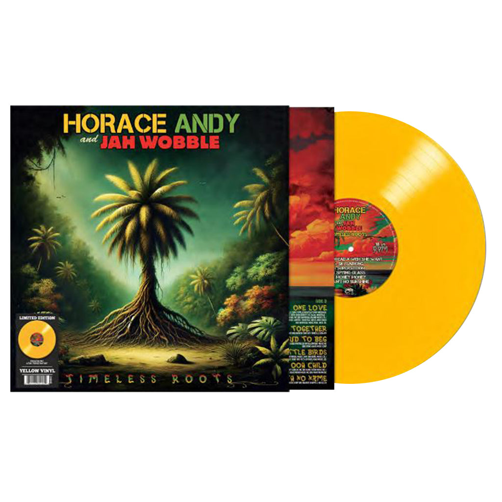 HORACE ANDY & JAH WOBBLE  - Timeless Roots - LP - Yellow Vinyl [OCT 4]