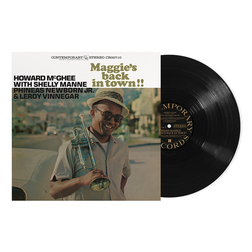 HOWARD MCGHEE - Maggie’s Back in Town!! (Contemporary Records Acoustic Sound Series) - LP - 180g Vinyl [JUN 14]