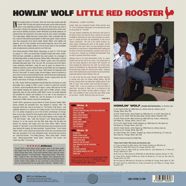 HOWLIN' WOLF - Little Red Rooster (2023 Reissue w/ 6 Bonus Tracks) - LP - 180g Vinyl