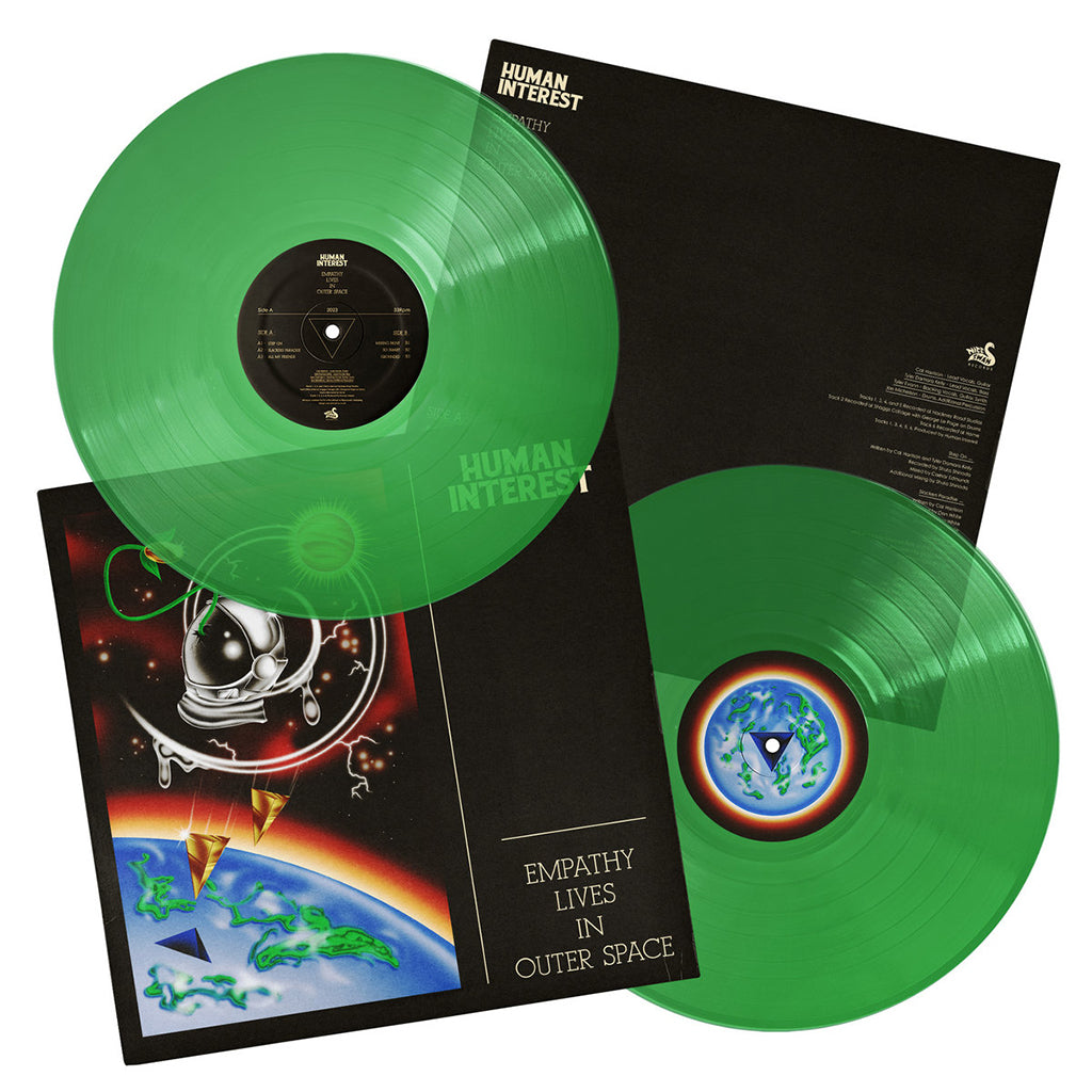 HUMAN INTEREST - Empathy Lives In Outer Space - 12'' EP - Green Vinyl [DEC 15]
